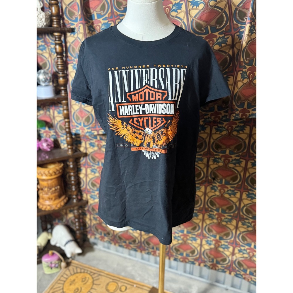 Harley Davidson 120th Anniversary Cincinnati T-Shirt XL Biker Tee